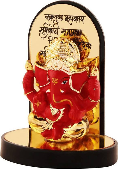 Luxury Gold Ganesha Statue - Vastu-Approved for Office & Pooja