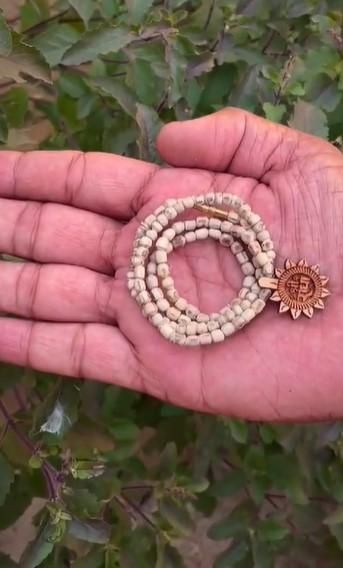 Divine Tulsi Mala with Radha Name Pendant – A Sacred Union of Devotion &amp; Love