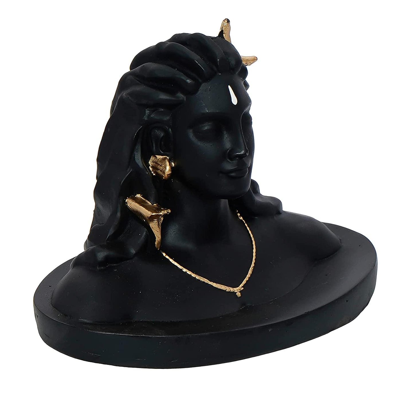 Mystical Black Adiyogi Lord Shiva Figurine – The Ultimate Yogi’s Divine Presence