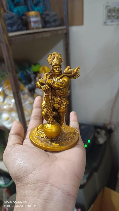 Divine Premium Bahubali Hanuman Idol – Car Dashboard & Home Altar Blessing