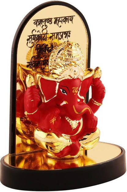 Luxury Gold Ganesha Statue - Vastu-Approved for Office & Pooja